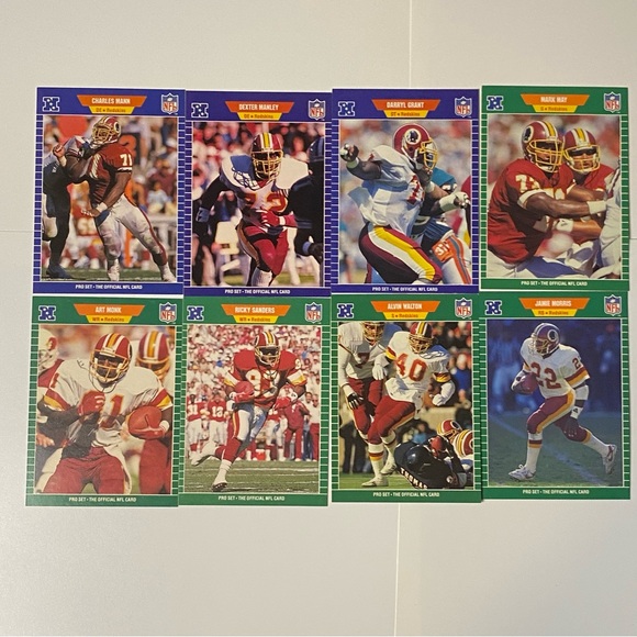 Vintage 1989 Pro Set Football Cards Lot of 52 Cards - Picture 6 of 6